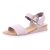 Skechers DESERT KISS ADOBE PRINCESS, Sandalias Mujer, Marrón (Light Taupe Canvas), 40 EU